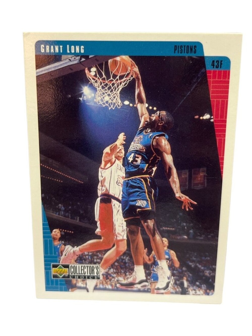 Grant Long Detroit Pistons 1996-97 Upper Deck Collectors Basketball Cd #43F S209
